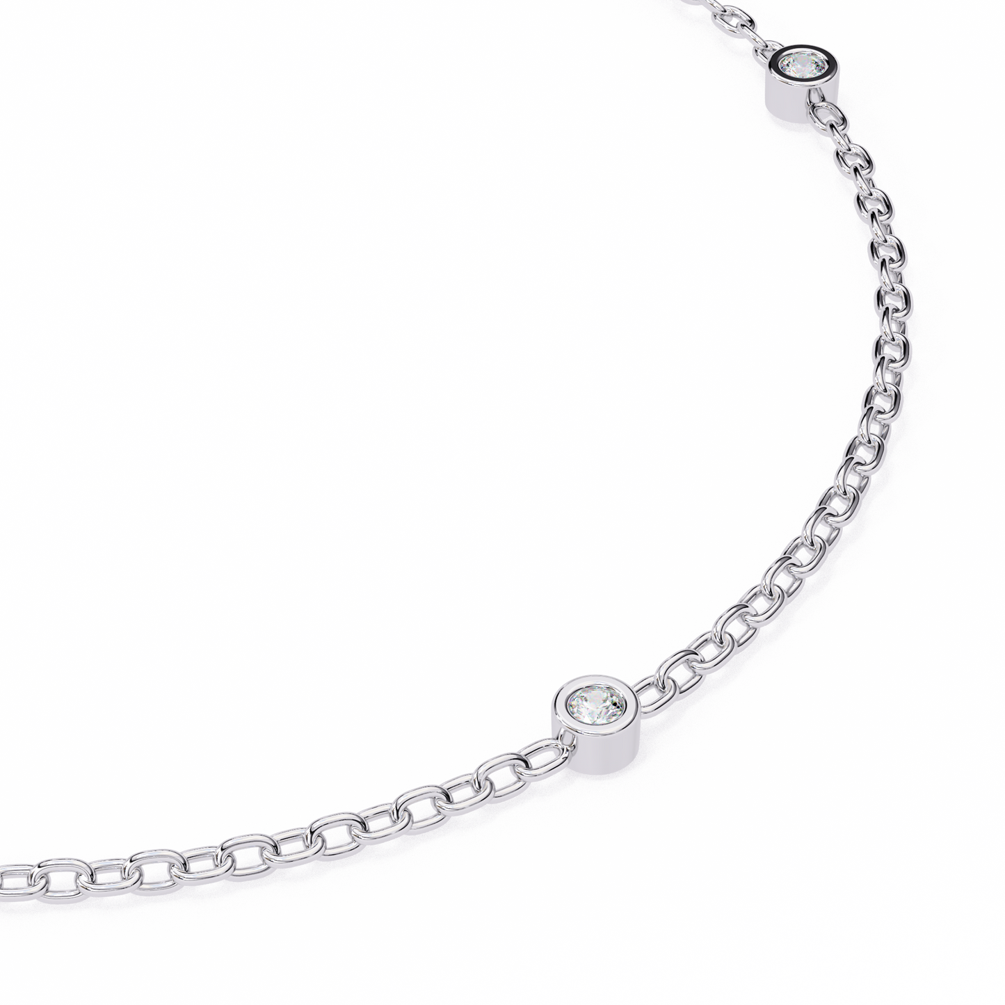 Silver Starlit Grace bracelet