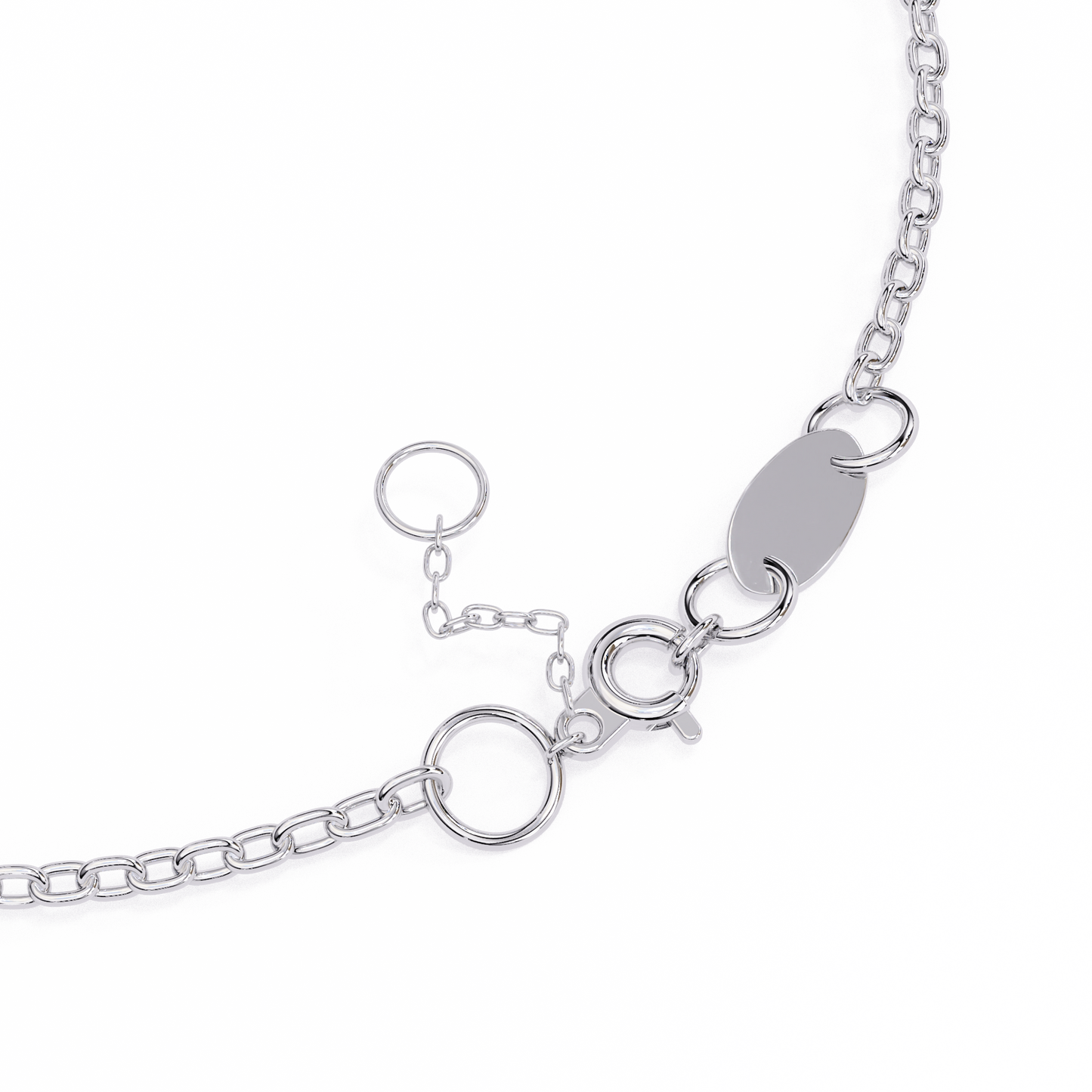 Silver Starlit Grace bracelet