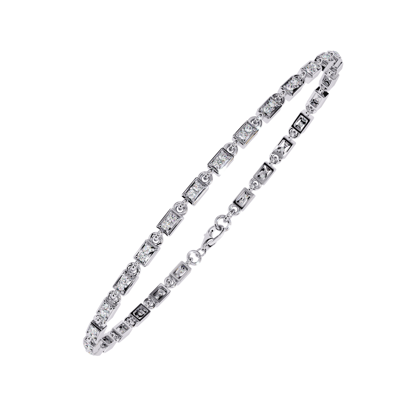 Silver Eterna Luxe bracelet