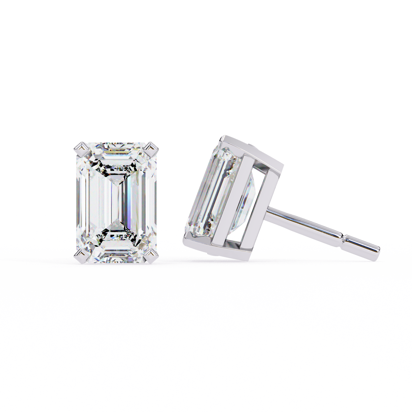 Silver Prism Royale earrings