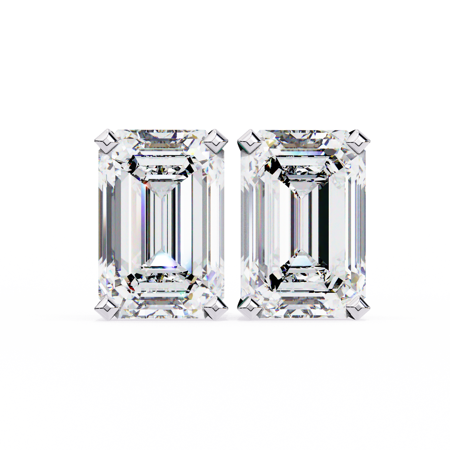 Silver Prism Royale earrings