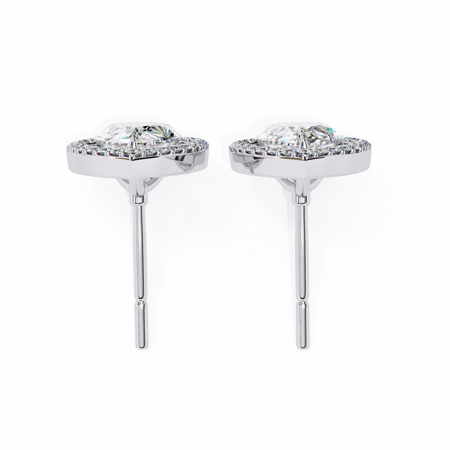 Silver Elysian Drops earrings