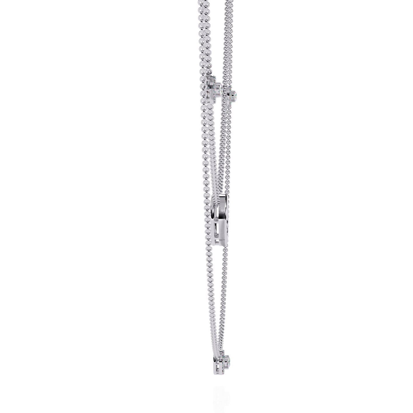 Silver Constellation Layered Necklace