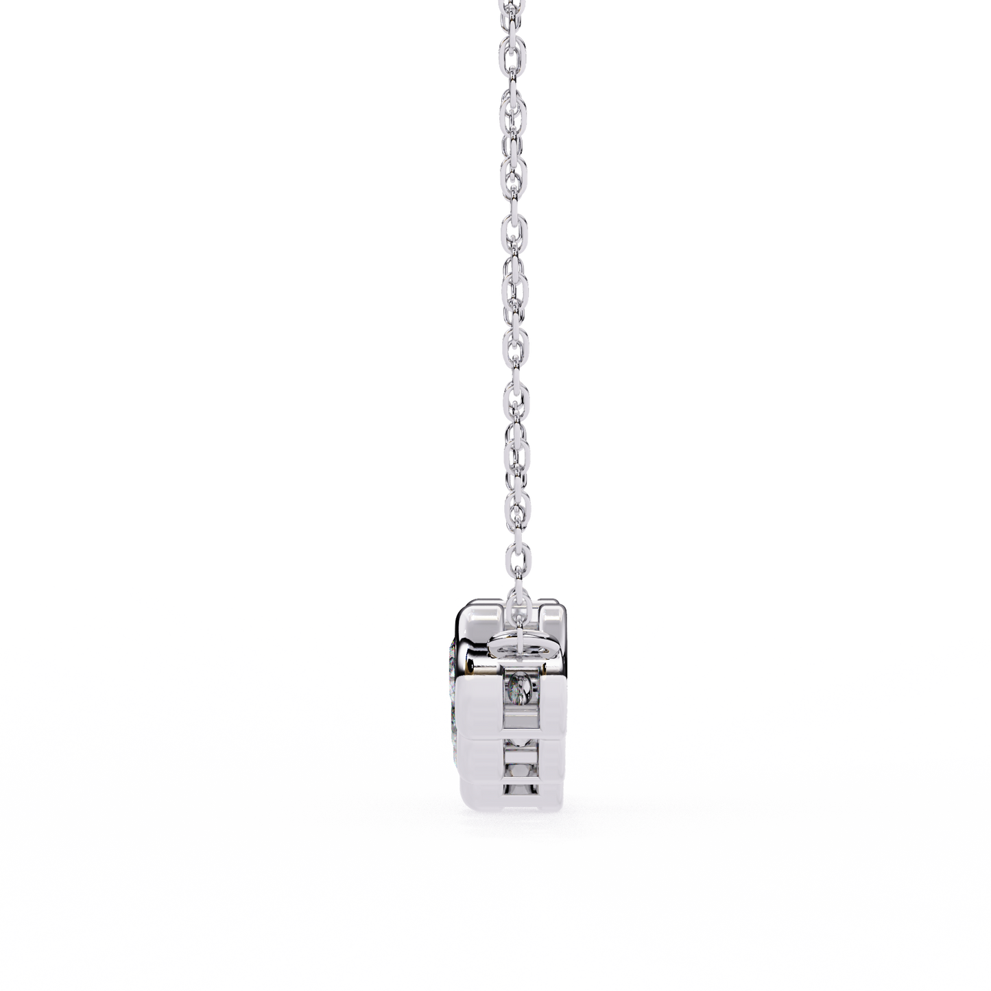 Silver Five Wishes Necklace