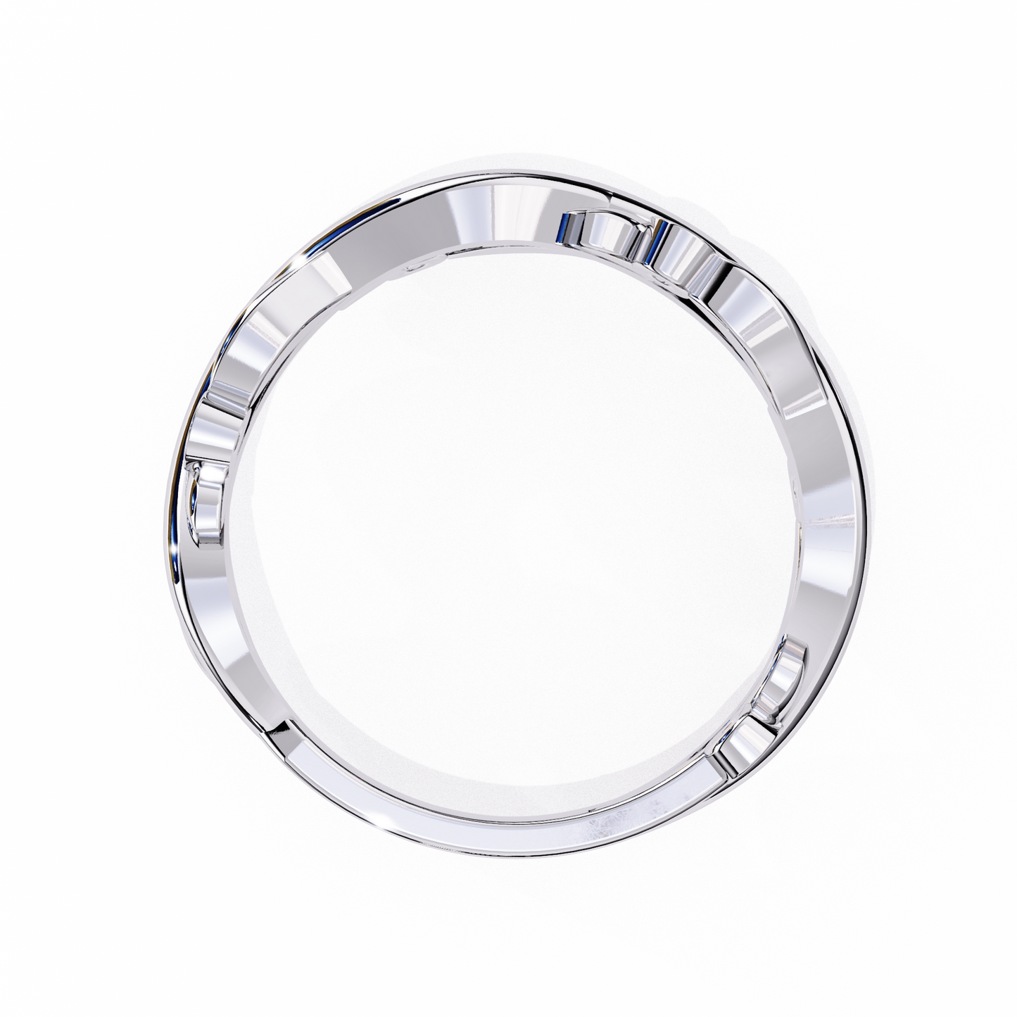 Silver Enchanted Vine Ring