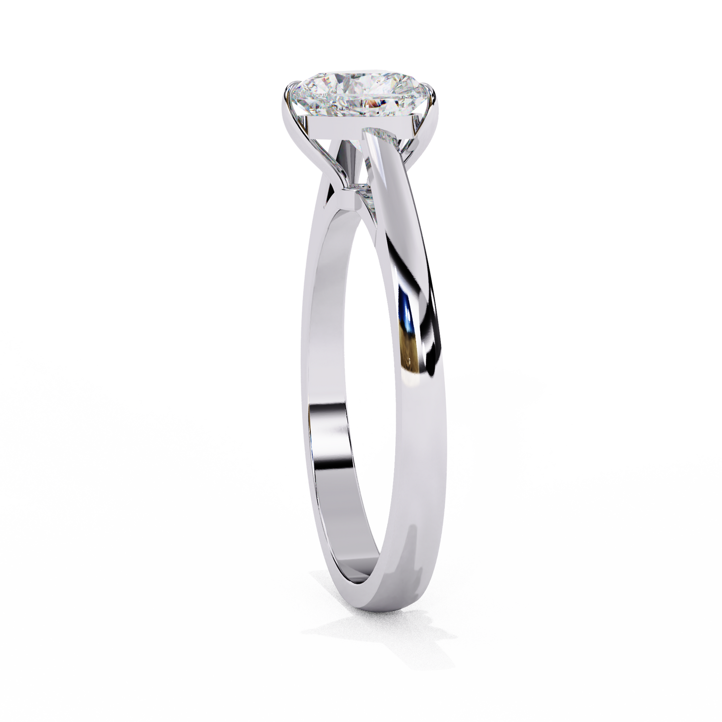 Silver Love Heart Ring