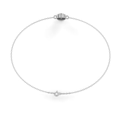 Silver Lumière halo bracelet