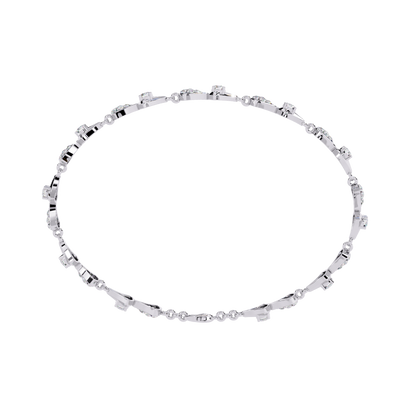 Silver Elysian Wings bracelet
