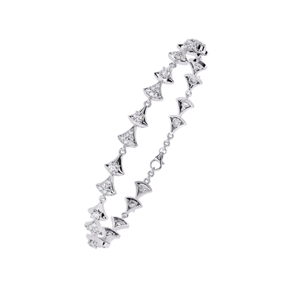 Silver Elysian Wings bracelet