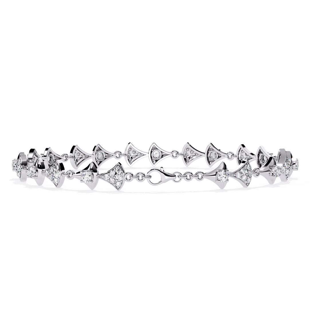Silver Elysian Wings bracelet
