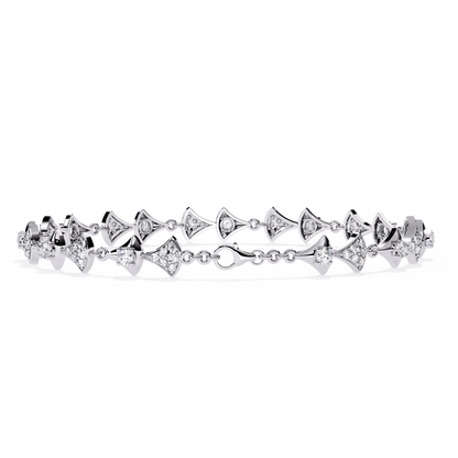 Silver Elysian Wings bracelet