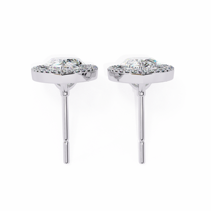 Silver Elysian Drops earrings