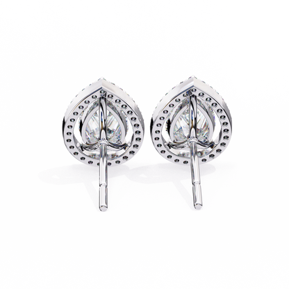 Silver Elysian Drops earrings