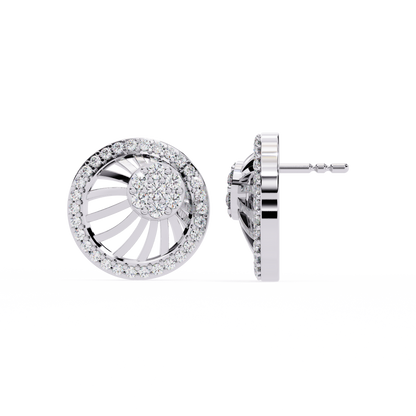 Silver Timeless Radiance studs