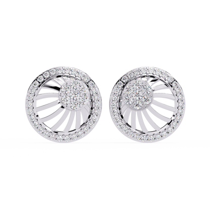 Silver Timeless Radiance studs
