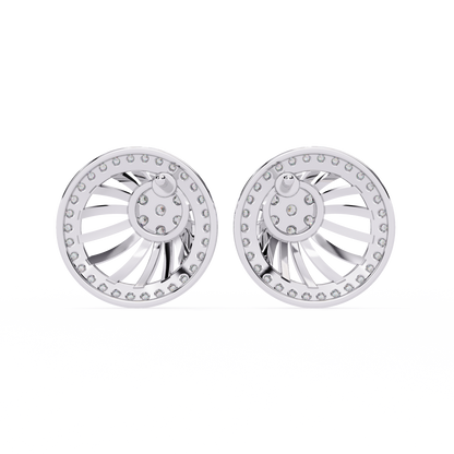 Silver Timeless Radiance studs