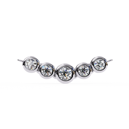 Silver Five Wishes Necklace