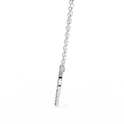 Silver Circle of Light Pendant