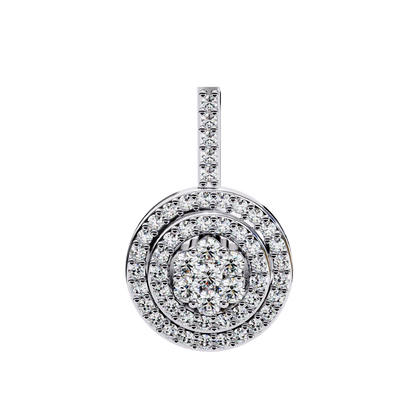 Silver Stardust Orb Necklace