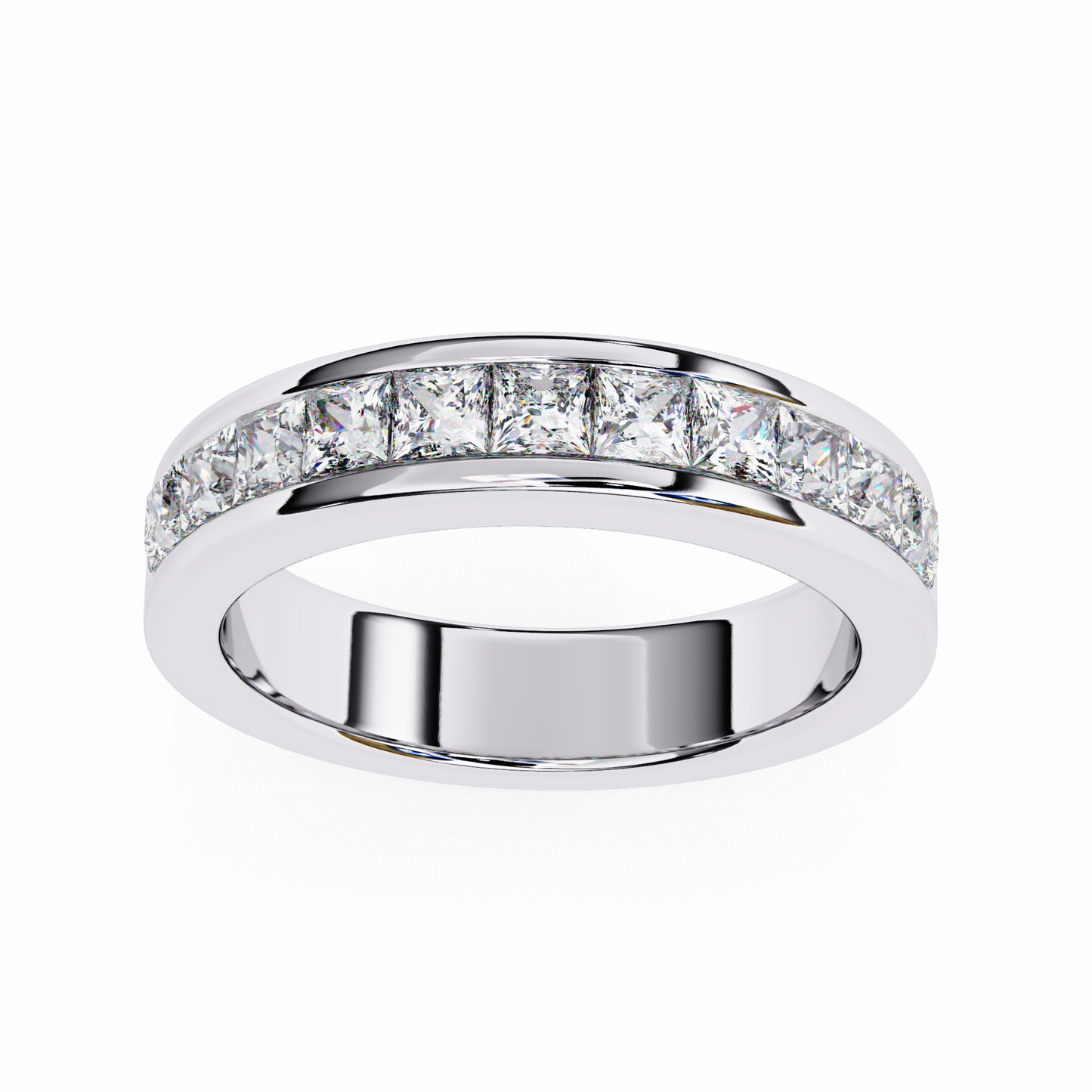Silver Horizon Princess Ring