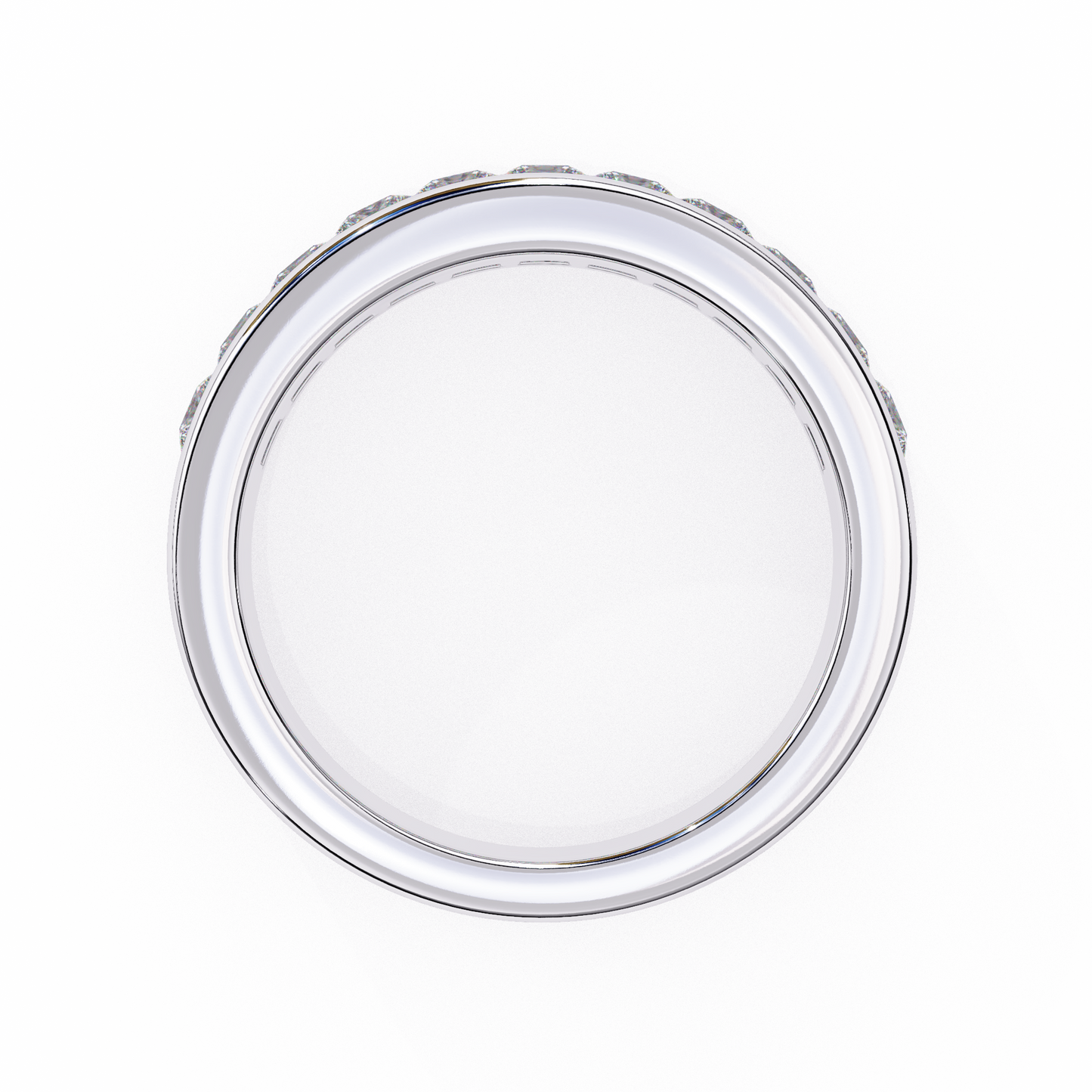 Silver Horizon Princess Ring