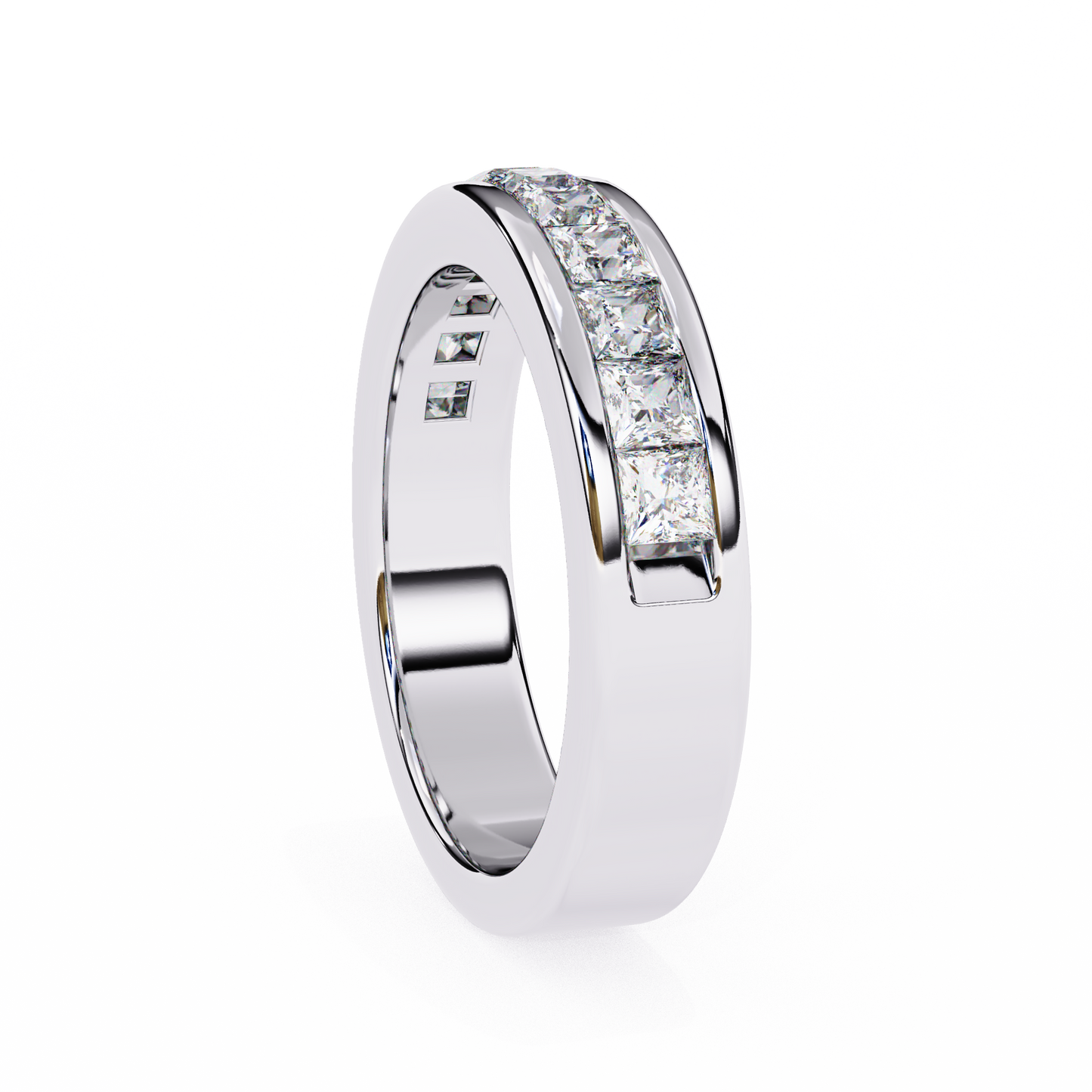 Silver Horizon Princess Ring