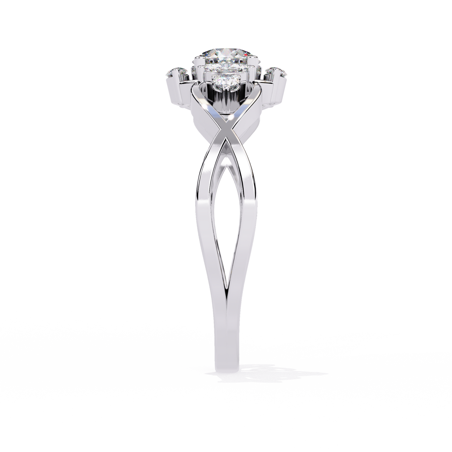 Silver Vintage Bloom Ring