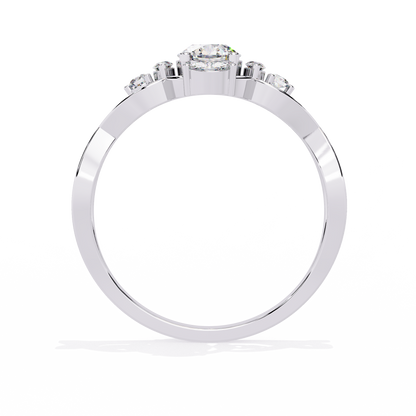 Silver Vintage Bloom Ring