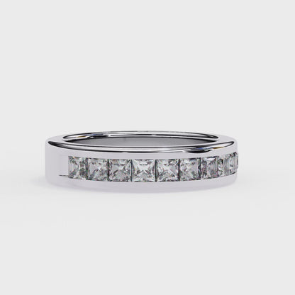 Silver Horizon Princess Ring