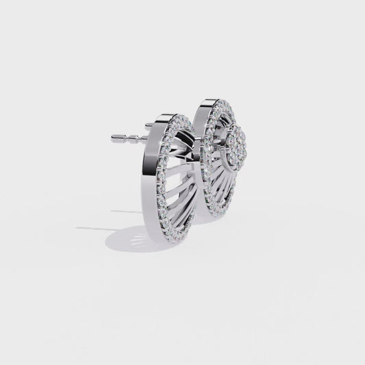 Silver Timeless Radiance studs