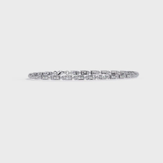 Silver Eterna Luxe bracelet