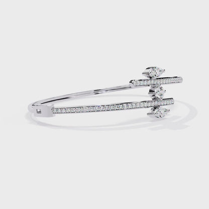 Silver Ethereal Orbit bracelet